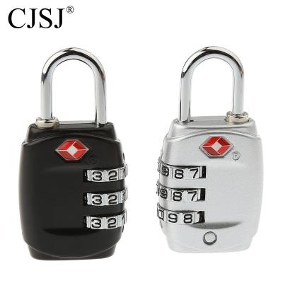 China Wholesale TSA Permit TSA-331 CJSJ International Travel Custom 3 Digit TSA Zipper Lock for sale