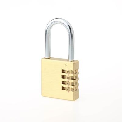 China CH-04Y 50mm Big Brass Keyless Digital 4 Combination Brass Lock for sale