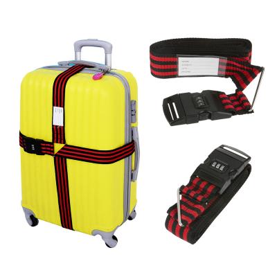 China CH-18D Suitcase Factory Produce 5cm*4m Polyester PP Luggage Belt Strap for sale