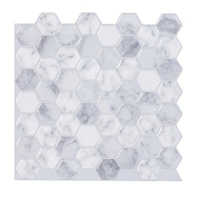 China Just peel and stick self adhesive wall tiles and peel and stick backsplash tiles for sale