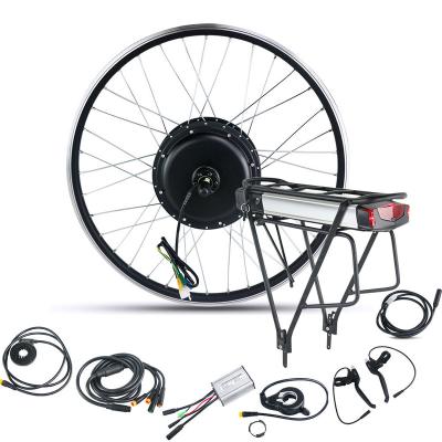 China fat tire 1500watt auto electrico bike conversion kit 20 inch electric mid drive bike motorcycle conversion kit 26