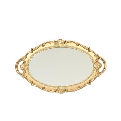 China Hot Ins Style Photography Tray Mirror Vintage Products Viable Trending Small Ornaments for sale