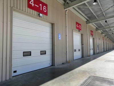 China Sectional door gives maximum drive through width and height when open unlike other garage doors for sale