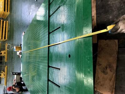 China Movable Lip 800mm Telescopic Loading Dock Leveler for sale