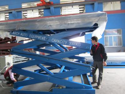 China Vertical Industrial Mezzanine Goods Lift 3T Loading Two Times Stop for sale