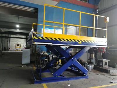 China Pallet Lift Platform Motorized Scissor Lift For Transport Material In Industry for sale