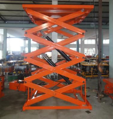 China Loading 1T Hydraulic Scissor Lift Platform For Industrial Goods for sale