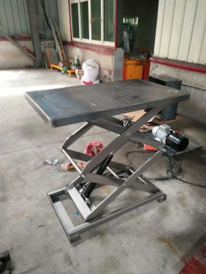 China Warehouse Hydraulic Scissor Lift Table ,Stainless Steel Hydraulic Scissor Lift Table is customized for sale