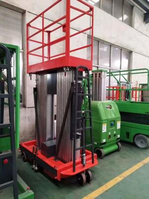 China Power Elevated Work Platform Electric Telescopic Platform Lift 8m 10m 12m for sale