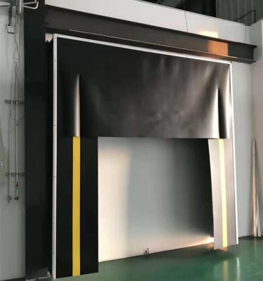 China Low Maintenance Loading Dock Seals Aluminum frame Unloading Area 3400mm Width for sale