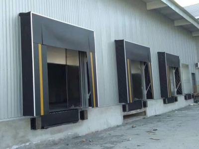 China 3.0mm Industrial Dock Seals Unloading Loading Dock Enclosures Galvanized Frame for sale