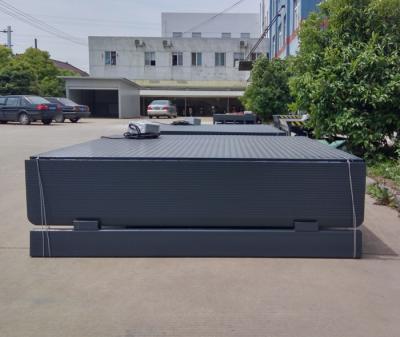 China 450MM Lip Length Truck Loading Electric Dock Levelers For Cargos Loading And Off-loading for sale