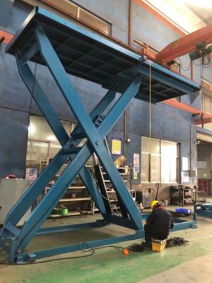 China Easy Operation Hydraulic Scissor Lift Platform Loading Dock Lift Platforms for sale