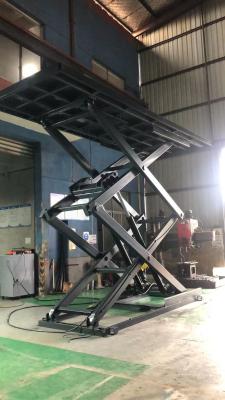 China Fixed Hydraulic Scissor Lift Platform With Safety Toe Guard for sale