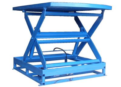 China Automatic Hydraulic Dock Lift, Truck Dock Lift With Scissor Mechanism For Warehouse Loading for sale