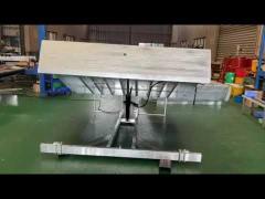 Hot dip galvanized dock leveler to customer cusotmized