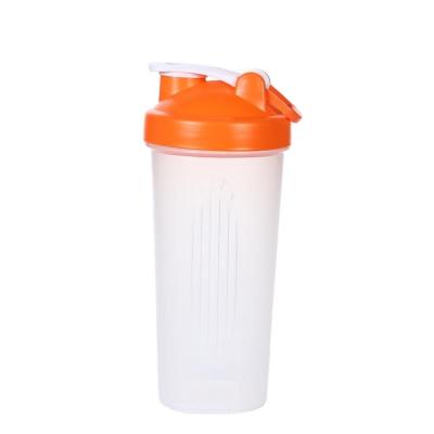 China Fitness Viable Goods Plastic Protein Drinking Motivational Water Bottle Custom Logo With Lid for sale