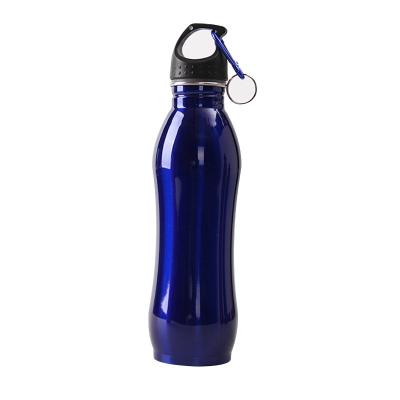 China Viable Hot Sale Style Modern Fruit Juice Simple Bottle Color Concise Curved Water Bottle for sale