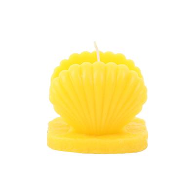 China Fashion Luxury Style Made in China Hot Sale Shell Shape Scented Candles Luxury Soy Candle Yellow White Aromatherapy Scented for Releasement for sale