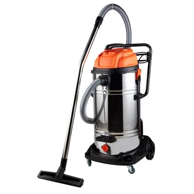 China Dust Collect Twin 70L Motor 2400W Industry Wet And Dry Vacuum Cleaaner for sale