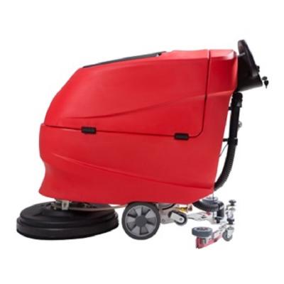 China Cleantech A5 Compact Hotels Battery Operated Walk-Behind Push Scrubber Dryer for sale