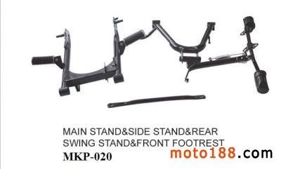 China ISO Certification Motorcycle Spare Parts Main Stand Long Service Life for sale