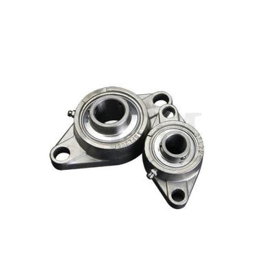 China Hotels High Efficiency Stainless Steel Flanged Ball Bearing UCFL FL207 Pillow Block Bearing for sale