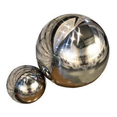 China 2019 New Stable Performance Ideas Products Metal Stainless Steel Christmas Ball Decorative Large Hollow Balls for sale