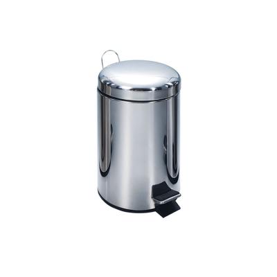 China Newly Design Sustainable Premium Stainless Kitchen Food Waste Bin With Foot Pedal for sale