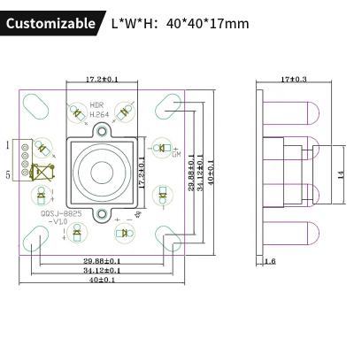 China Face Recognition Full HD USB HDR Face Recognition Camera Module H.264 2MP 1080P for sale