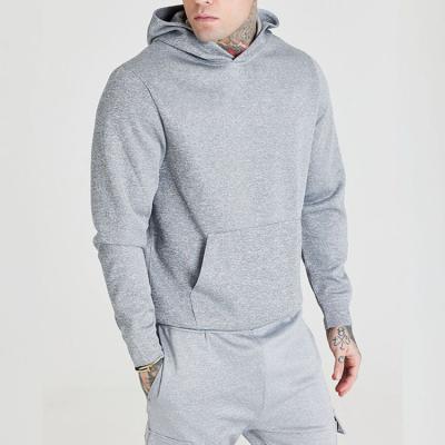 China high quality heavy Anti-wrinkle custom plus size 380 gsm hoodie plain white pullover gray fleece for man for sale