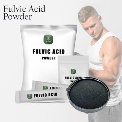 China Zero Calories Sugar Free Private Label Soft Drinks Food Grade Fulvic Acid Powder for sale