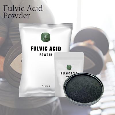 China Sugar Free Food Grade Zero Calorie Health Nutrition Fulvic Acid Powder for sale