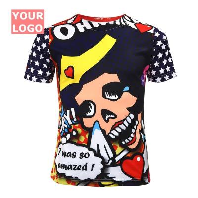 China Men Anti Shrink Custom For Sublimation Printing T Shirts for sale