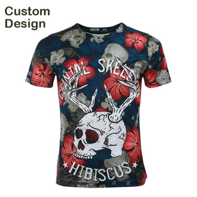 China Anti Shrink Sublimation Printing Dtg Printer Shirt Men T Shirts Eco Stylish Half T-shirt for sale