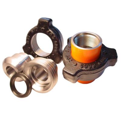 China Female Hammer 206 400 602 Union Butt Weld Pipe Fittings Fmc Weco Available Fig 100 for sale