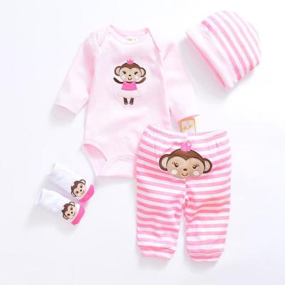 China Good Quality 100% Cotton Baby Clothing Sets Boys Baby Clothing Sets Children Clothing Sets 2021 Babies Clothes for sale