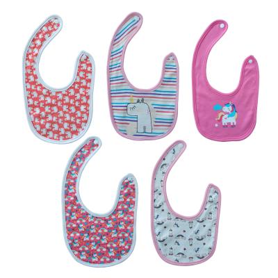 China Cotton Baby Bib Washable Netting Bibs for sale