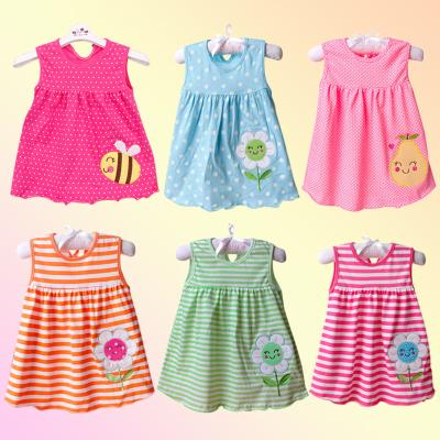 China Regular Baby Basics Sets Clothes Baby Kids Dress 2022 For Girl Summer Clothes for sale