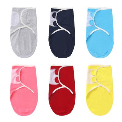 China Waterproof 100% Newborn Cotton Baby Sleeping Bag Blanket for Baby Boy and Girls for sale