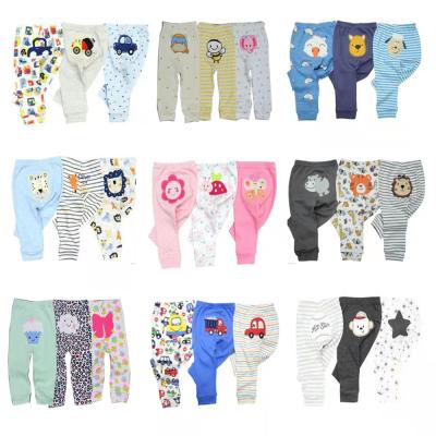 China 100% Organic Cotton Newborn Baby Boy Print Pants Randomly Shipped for sale