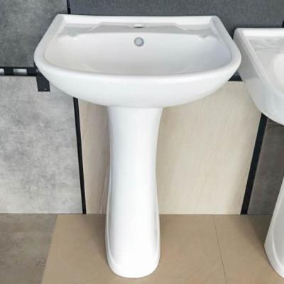 China DPL-101 Easy Clean BATHROOM PEDESTAL SMALL SIZE WASHBASIN for sale