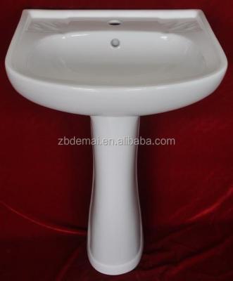 China DPL-102 Shampoo sink sink with pedestal cheap price, HOT sale bathroom ceramic for sale