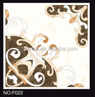 China Exterior tiles fantasy decoration style,full polished finish,60*60cm,30*60cm available.flower pattern! for sale