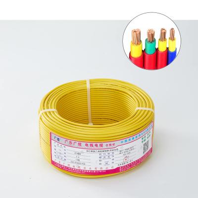 China Building Dual Layer PVC Insulated Cable 1.5 2.5 sq mm Copper Electrical Wire Price House Wiring Electric Cables and Wires for sale