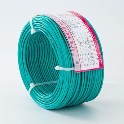 China Building Construction Single Core 1.5mm 2.5mm 4mm 6mm 10mm BV/BVR PVC Insulated House Copper Electric Wire Cable for sale