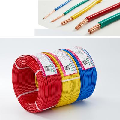 China Building Factory Price 99.99% Pure Copper 2.5mm PVC Electrical Cable Copper House Wiring Electrical Wire for sale