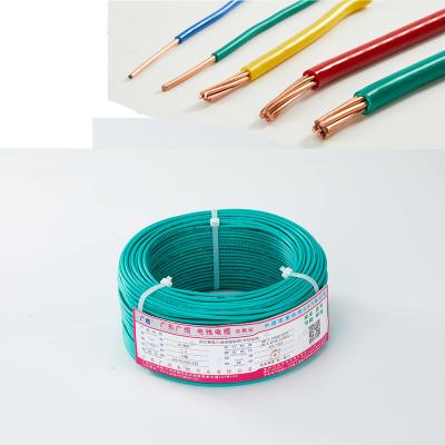 China Building Wholesale Price 1.5mm 2.5mm Copper Conductor PVC Insulated Cable Electrical Wire For House Wiring for sale