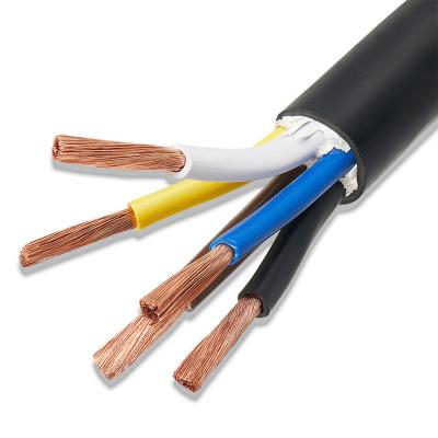 China Super flexible China Manufacturing Electric Cables 2 3 4 Core Power Cable Copper Conductor PVC Electrical Wires for sale