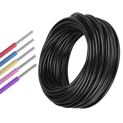 China Internal wire of electrical equipment UL Electric Wire Cable 16awg 18 20 22 24 Awg Tinned Copper PVC Power Cables Electrical Wires for sale